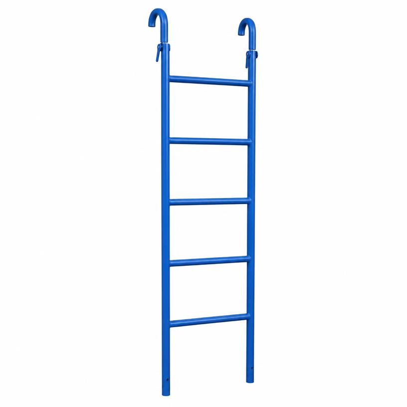 Escalera para andamio azul en renta en León Gto
